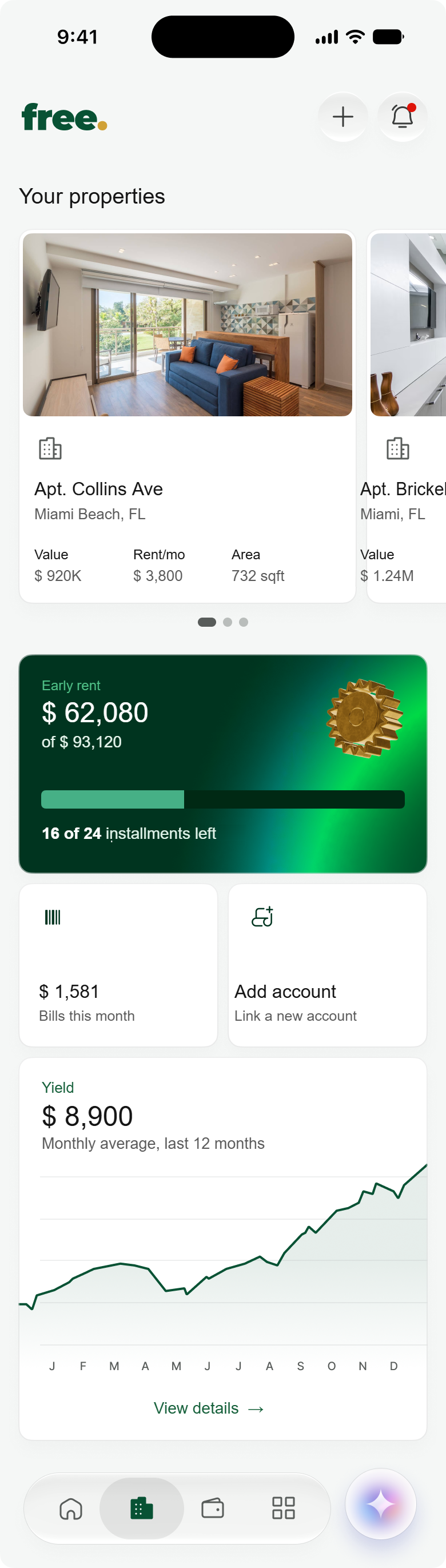 FREE app properties